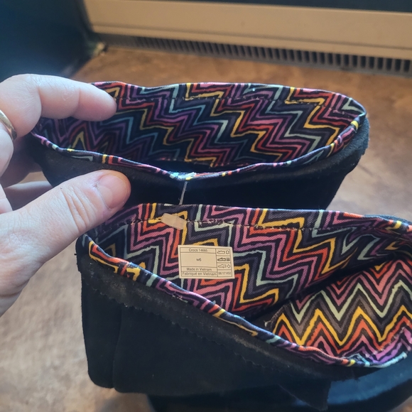 CROCS Black Casual Boots - Picture 4 of 5